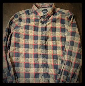 Vtg 1992 Denim & Flower Flannel